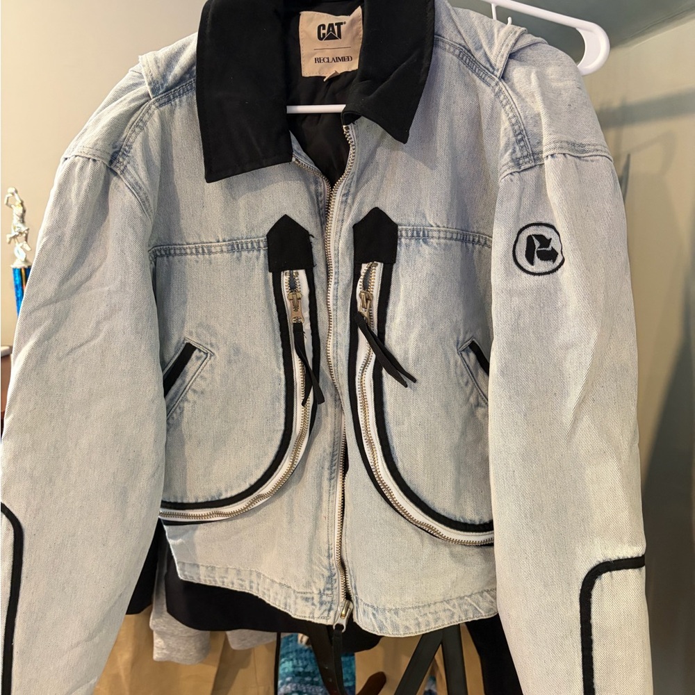 CAT Women's Light Blue Jean Jacket